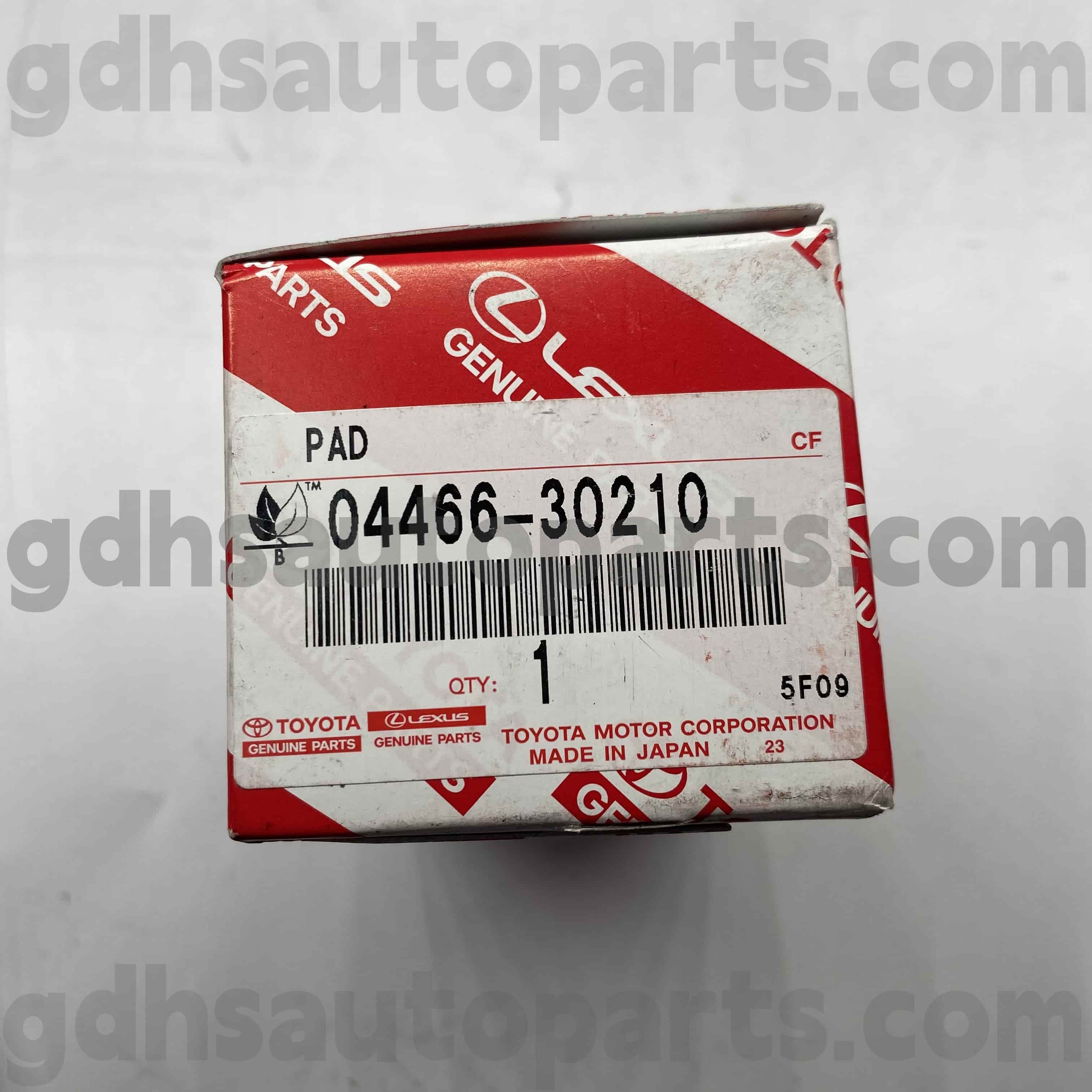 04466-30210 Toyota Шынайы бөліктер Рейрой, Тәж / Мәрестелер үшін, Lexus GS сериялары Shassis No. GRS182 GRX122