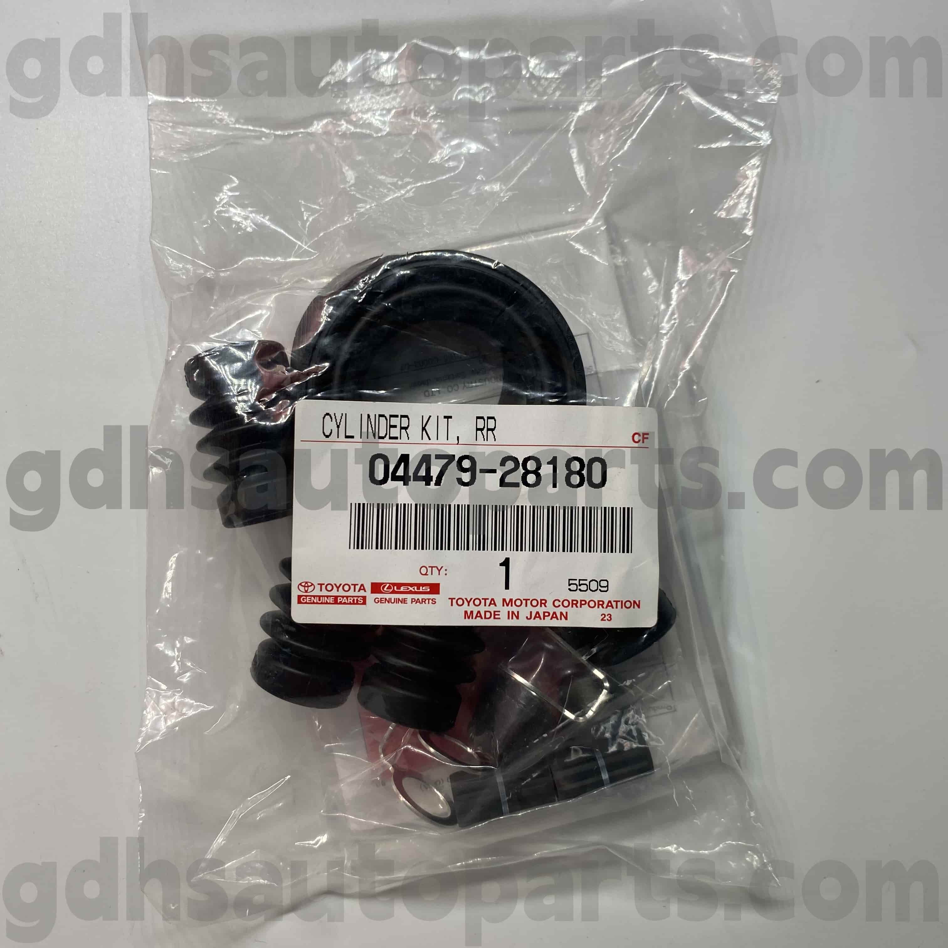 04479-28180 Toyota түпнұсқа бөліктері Артқы тежегіш цилиндрді жөндеу жинағы, бағалау, бағалау жоқ. ACR50 GSR50