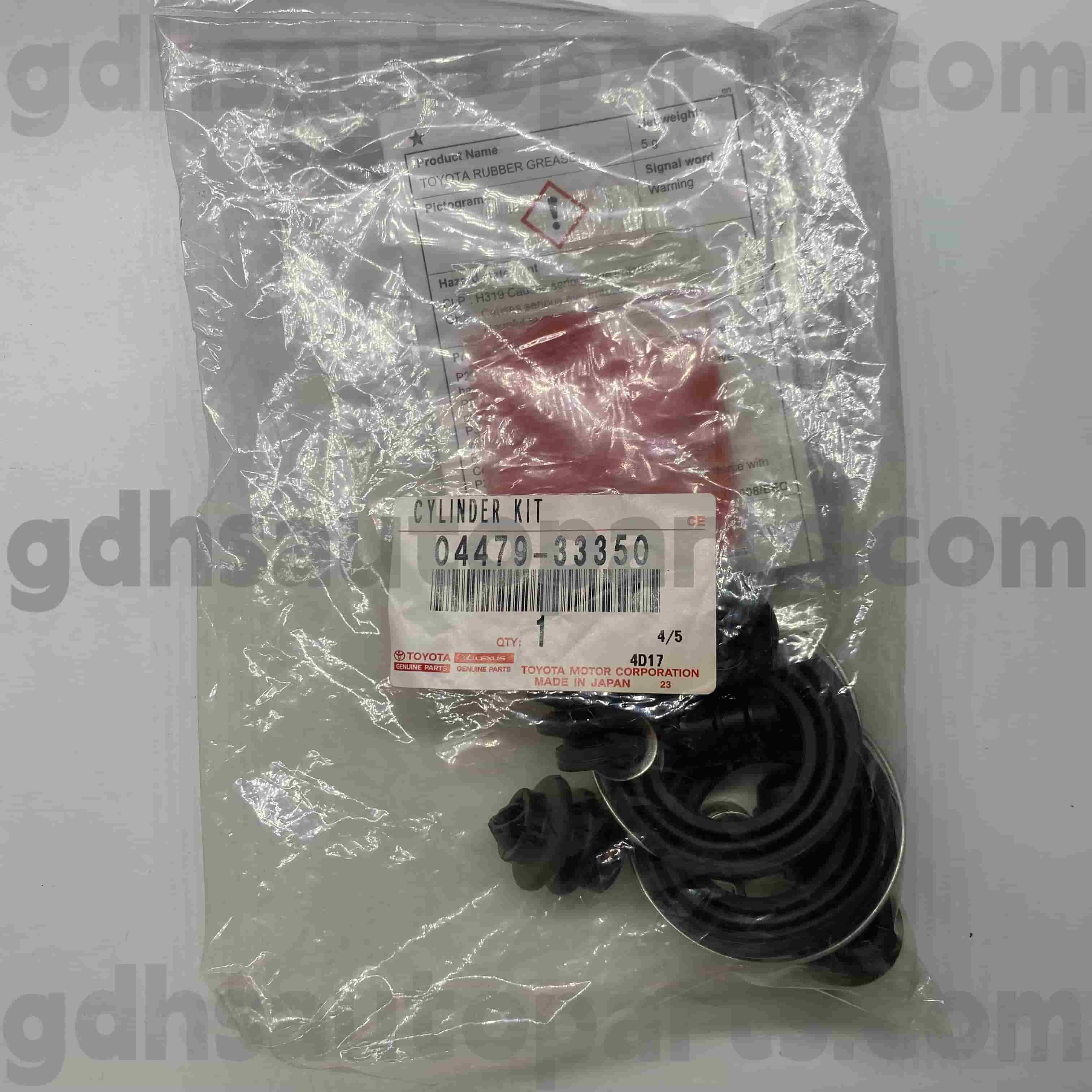 04479-33350 Toyota шынайы бөліктері Harier / Hybrid үшін артқы тежегіш цилиндрді жөндеу жинағы, RAV4, Mark x Zoio Chassis жоқ. ACV40 GSV40 Aca3 # AS