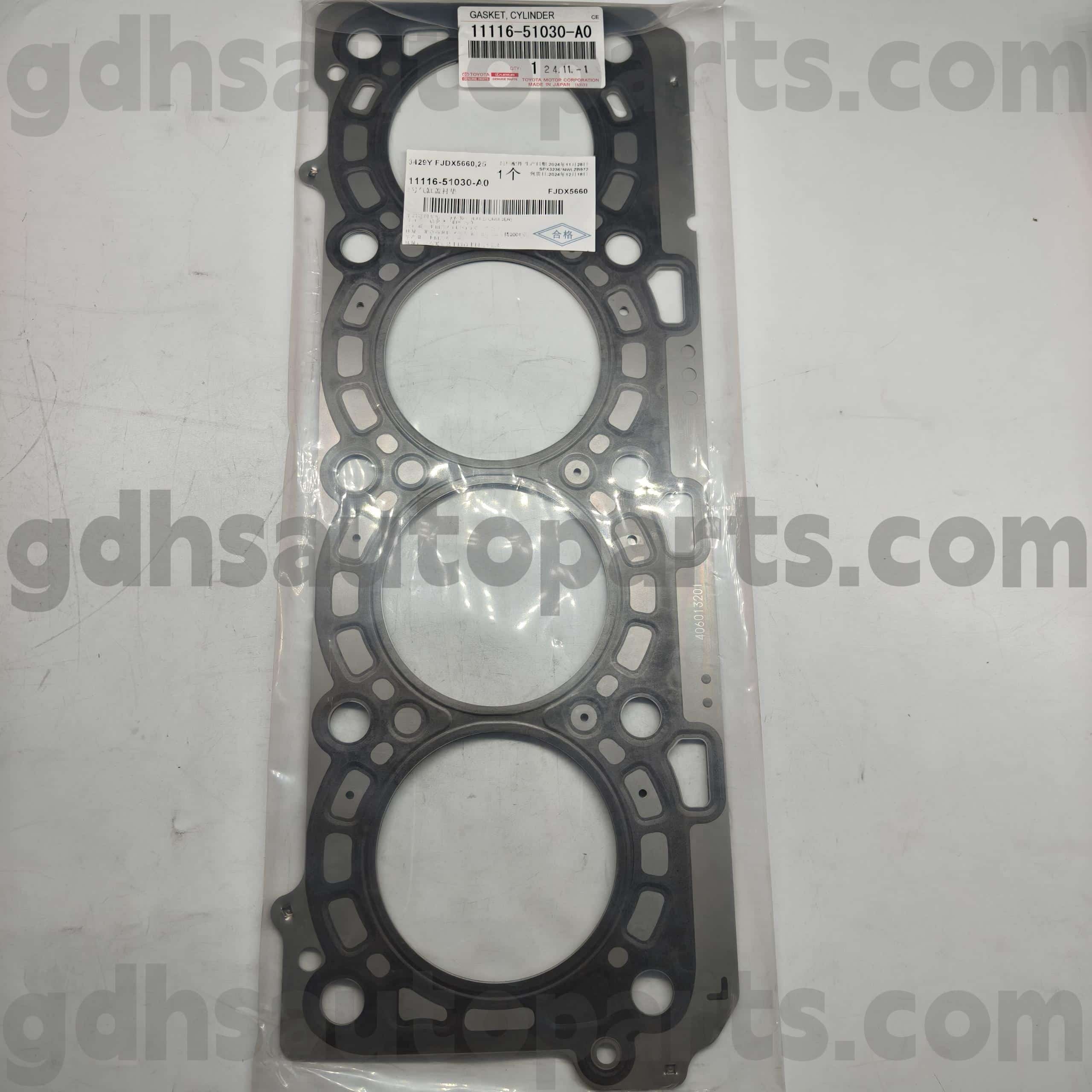 11116-51030-a0 Toyota түпнұсқа бөліктері Land Cruiser, LX450D / 570