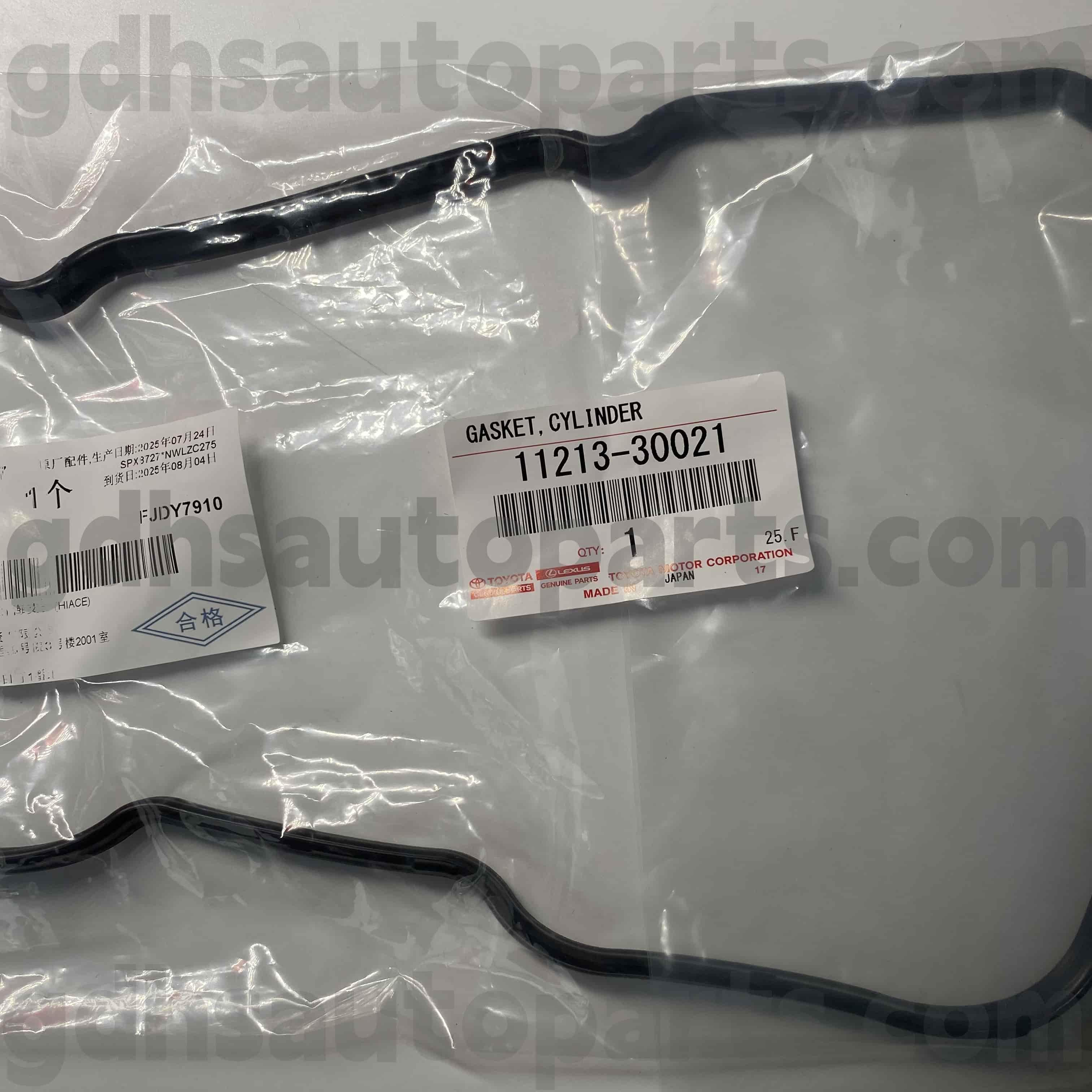 11213-30021 Toyota түпнұсқа бөліктері Клапанның қақпағын жабады, құрлық крейсері Prado, HiACE SHASSIS жоқ. 1KDFTV..KDJ120