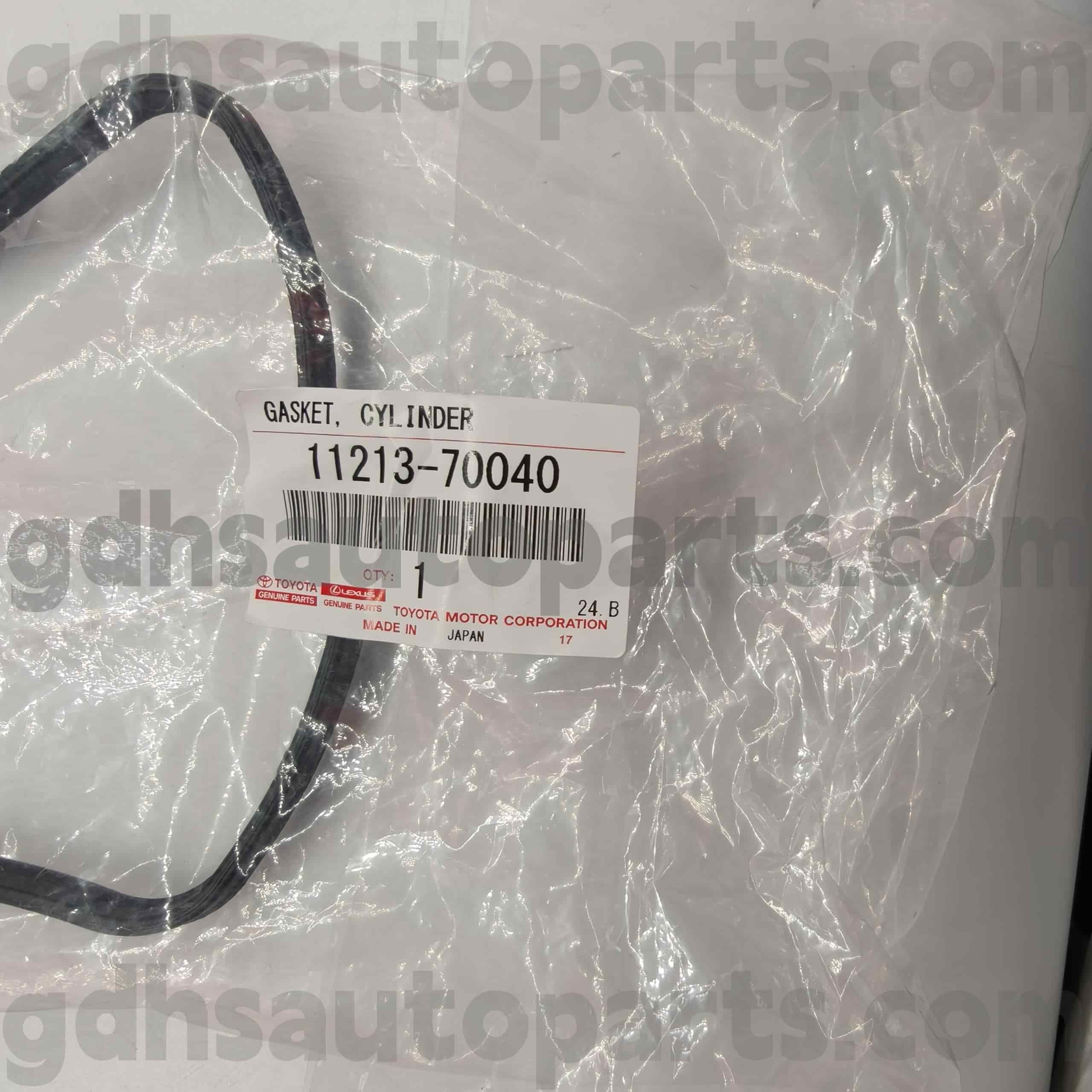 11213-70040 Toyota түпнұсқа бөлшектері CRESTA, CHASER, CROWN шассиі NO.1GFE GXE10 үшін клапан қақпағы тығыздағыш