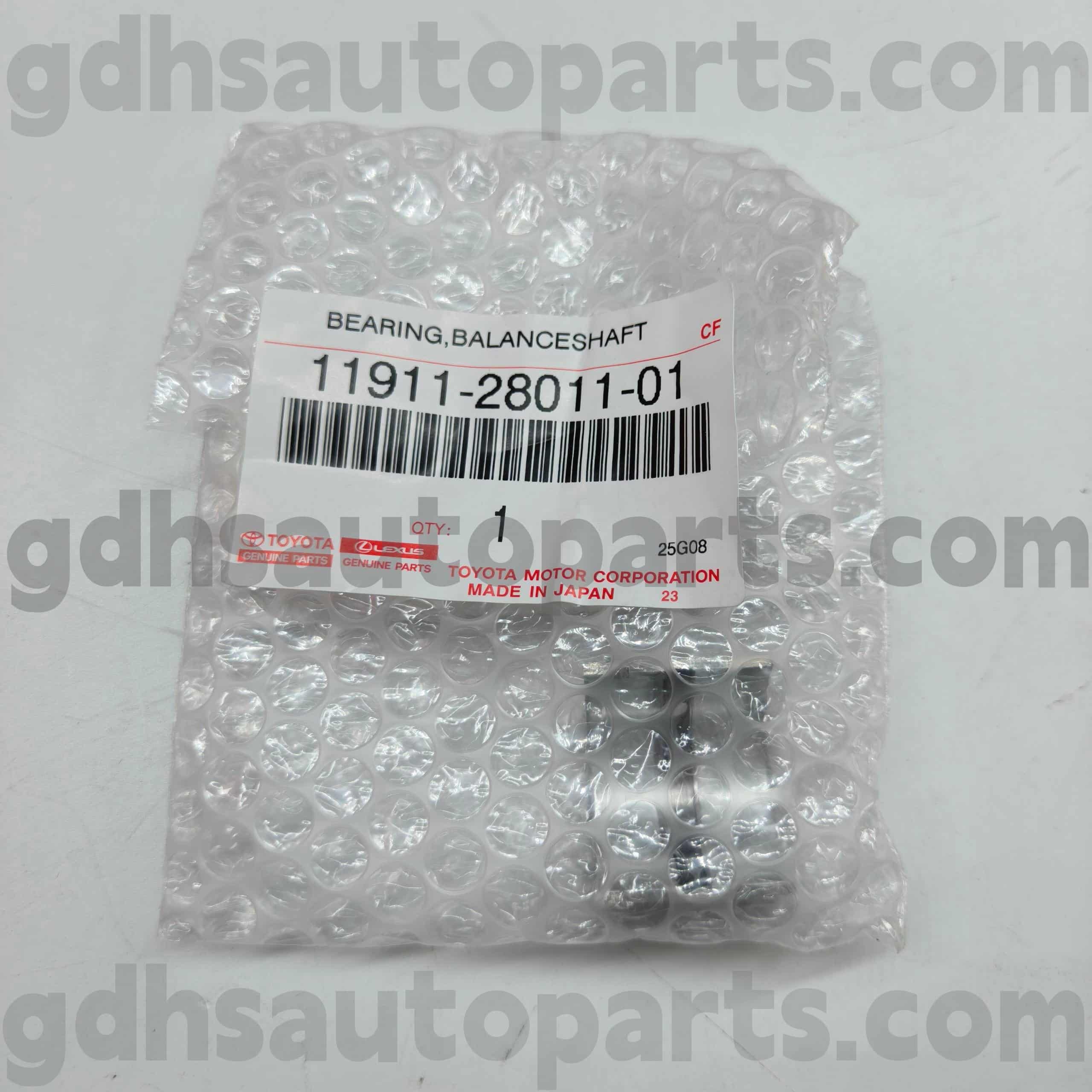11911-28011-01 Toyota түпнұсқа бөлшектері CAMRY, HARRIER, RAV4, PREVIA шассиіне арналған теңгерім білігінің мойынтіректері NO.ACV4# ACR50 AC