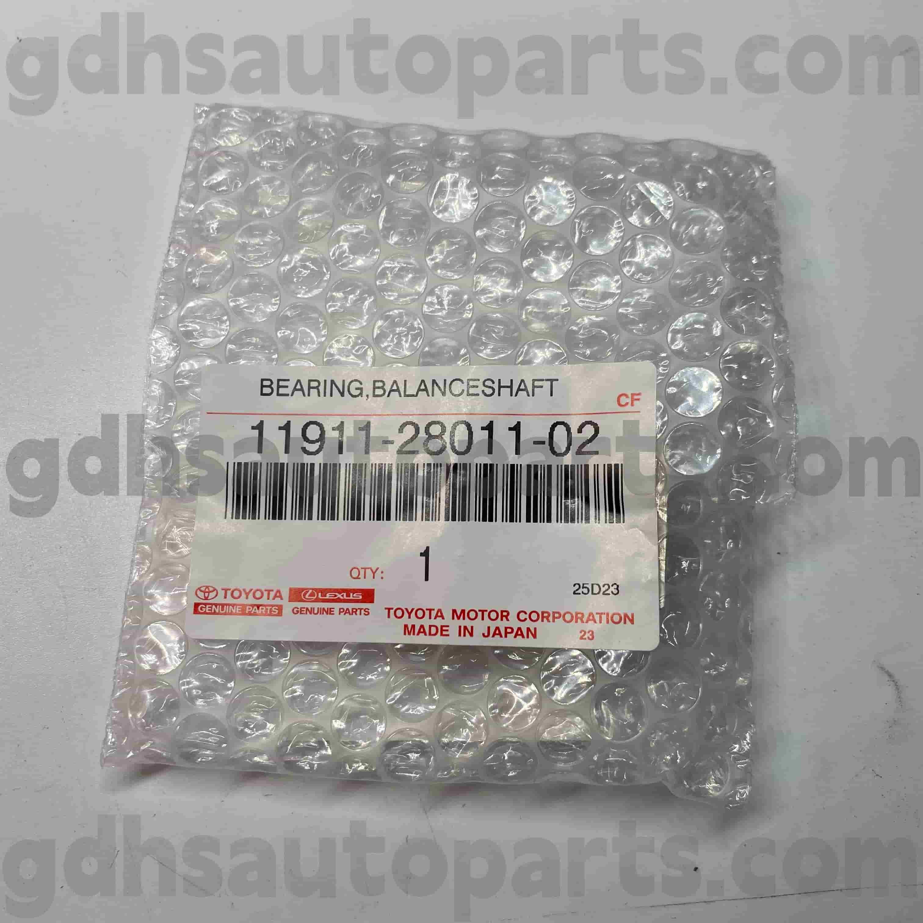 11911-28011-02 Toyota түпнұсқа бөлшектері ACV3# ACR30 шассиіне арналған теңгерім білігінің мойынтіректері NO.ACV4# ACR50 AC