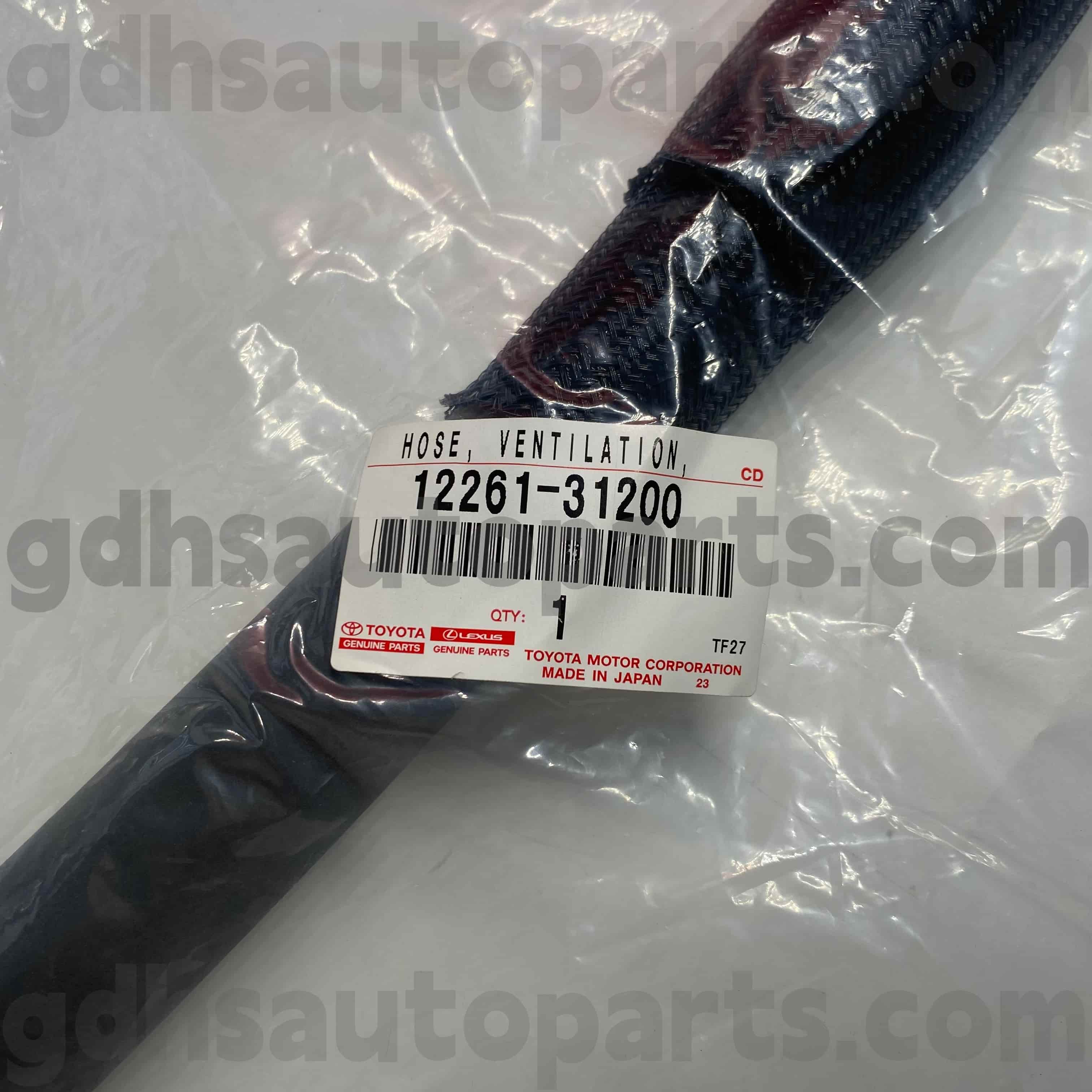 12261-36160 Toyota түпнұсқа бөлшектері ALPHARD, LEXUS LM350/LM300H шассиіне арналған сору құбыры NO.AYH30