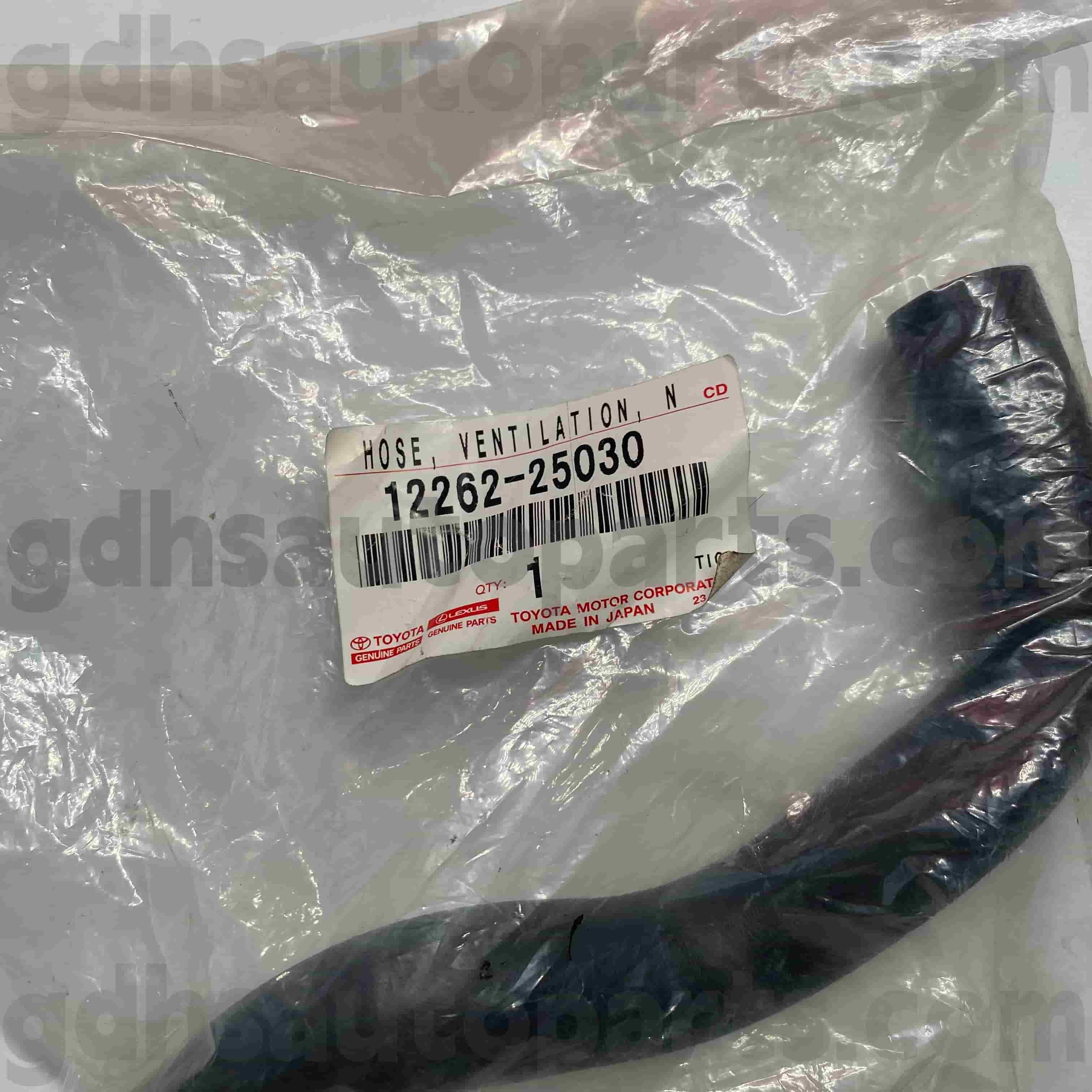 12262-25030 Toyota түпнұсқа бөлшектері CAMRY/HYBRID, RAV4 шассиіне арналған сору құбыры NO.AXVA70