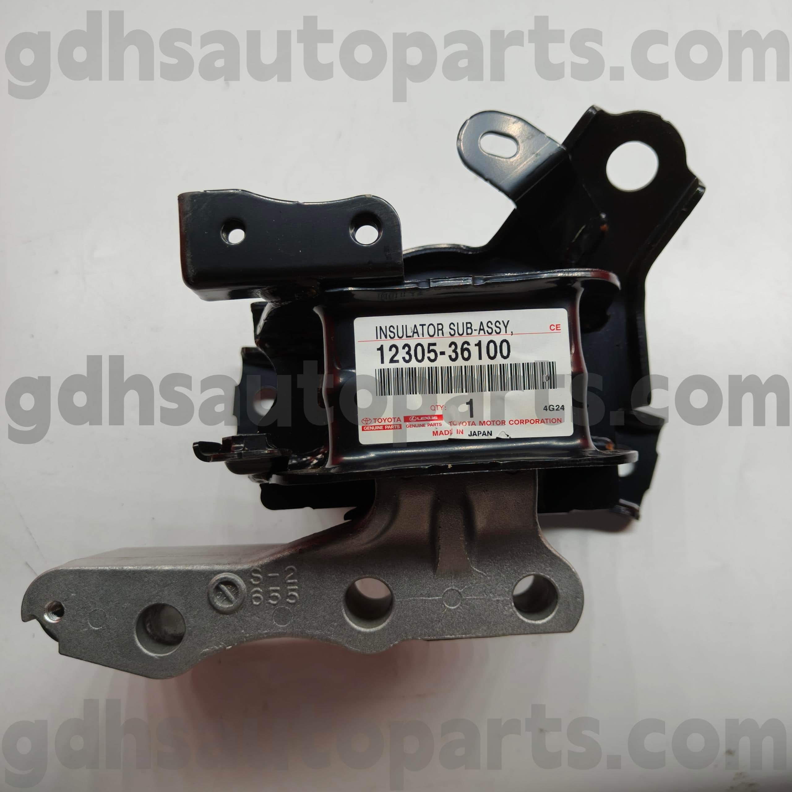12305-36100 Toyota түпнұсқа бөлшектері LEXUS RX450H/350200T шассиіне арналған оң жақ қозғалтқыш тірегі NO.8ARFTS..AGL2#