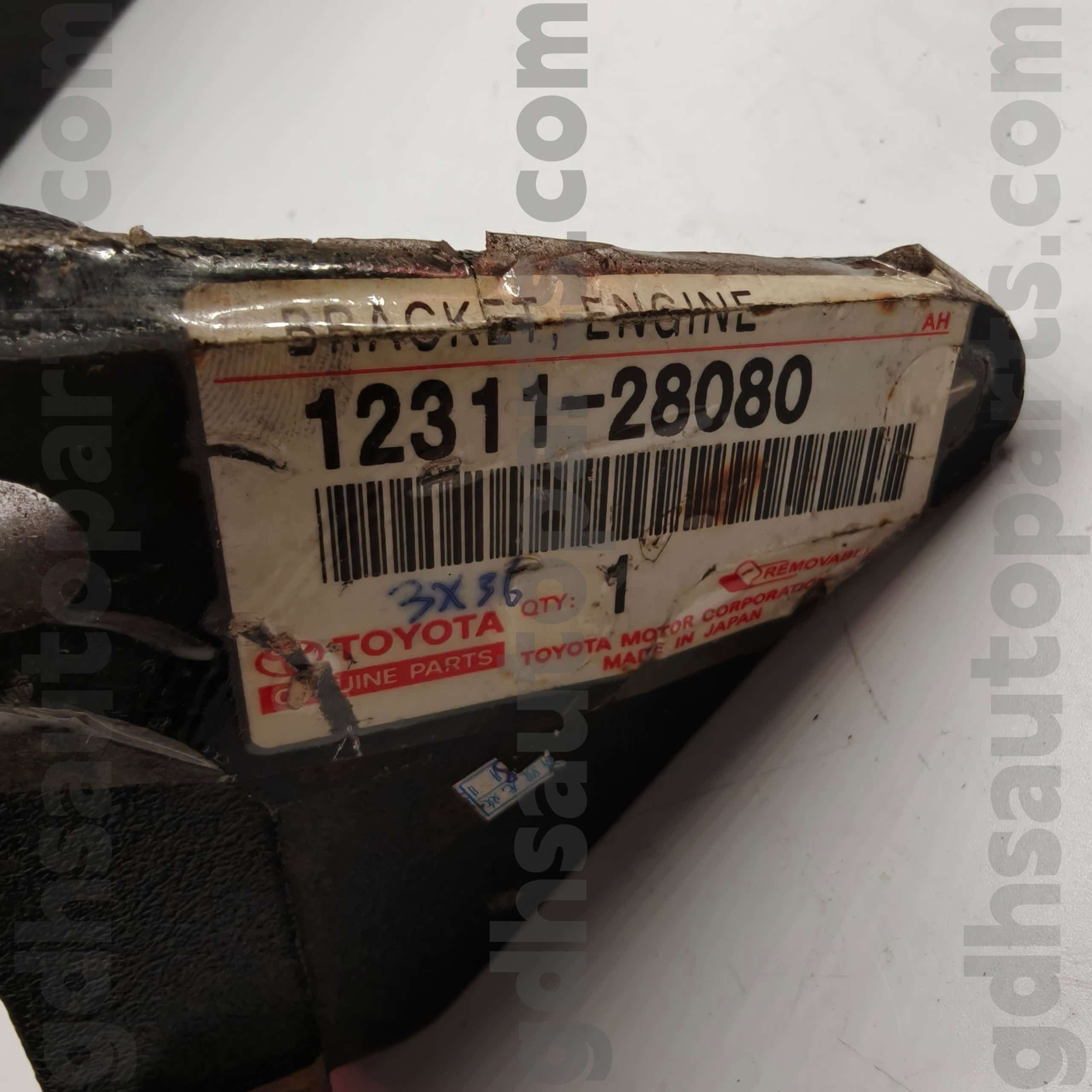 12311-28080 Toyota түпнұсқа бөлшектері CAMRY, ESTIMA HYBRID, ALPHARD HV шассиіне арналған қозғалтқыш тірегі NO.ACV3#