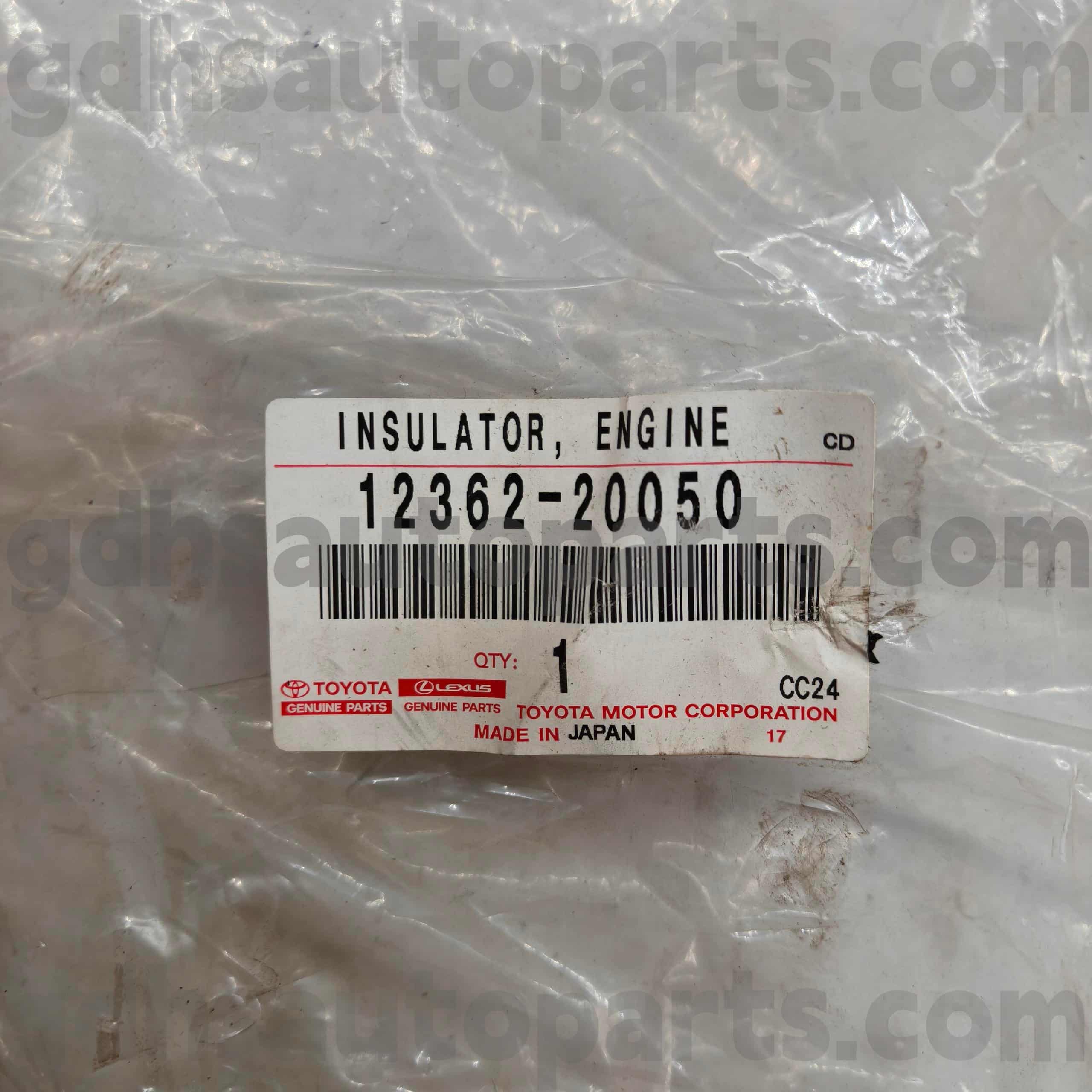 12362-20050 Toyota түпнұсқа бөлшектері HARRIER, KLUGER L/V, LEXUS RX300/330/350 шассиі NO.MCU35 үшін қозғалтқыш тірегі