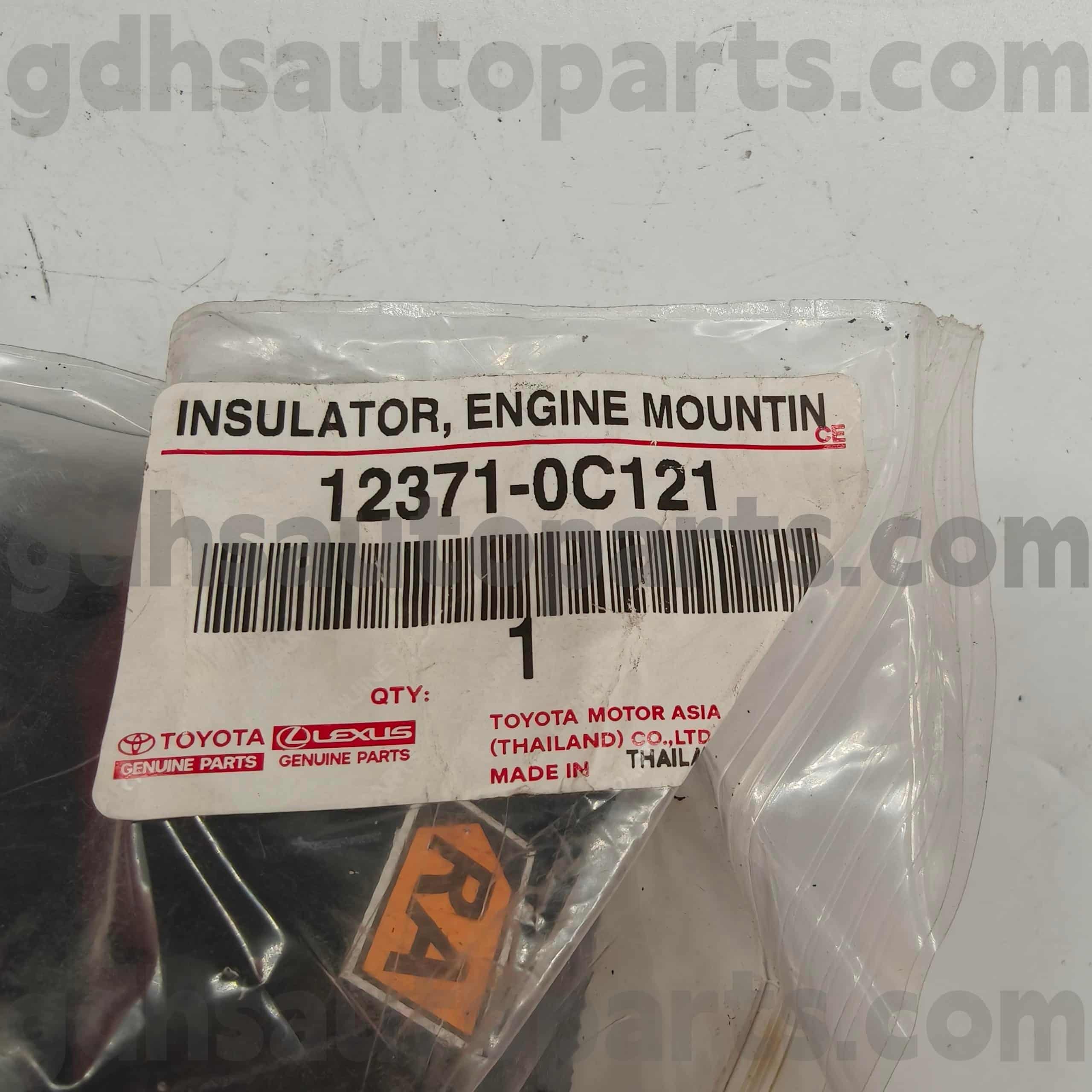 12371-0C121 NO.2TRFE..TGN26..4FC шассиіне арналған Toyota түпнұсқа бөлшектерінің ауысуы