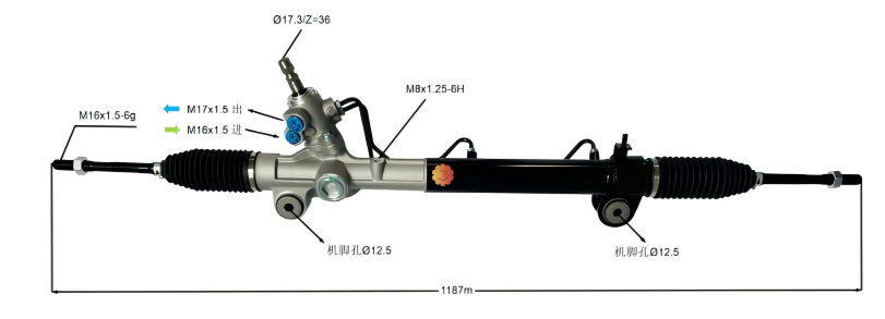 44200-08040 Автокөлік рульдік механизмі
