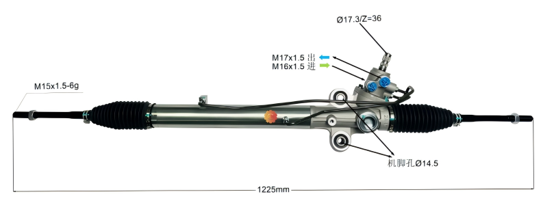 44200-26233 Автокөлік рульдік механизмі