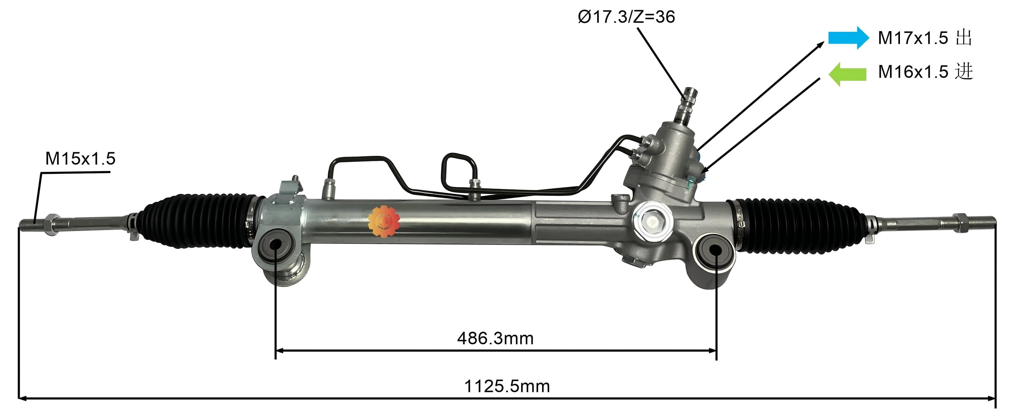 44200-33380 Автокөлік рульдік механизмі