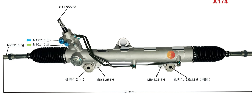 44200-60130 Автокөлік рульдік механизмі