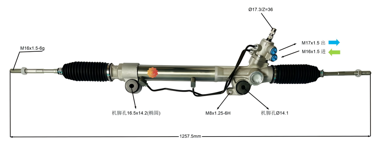 44200-60230 Автокөлік рульдік механизмі