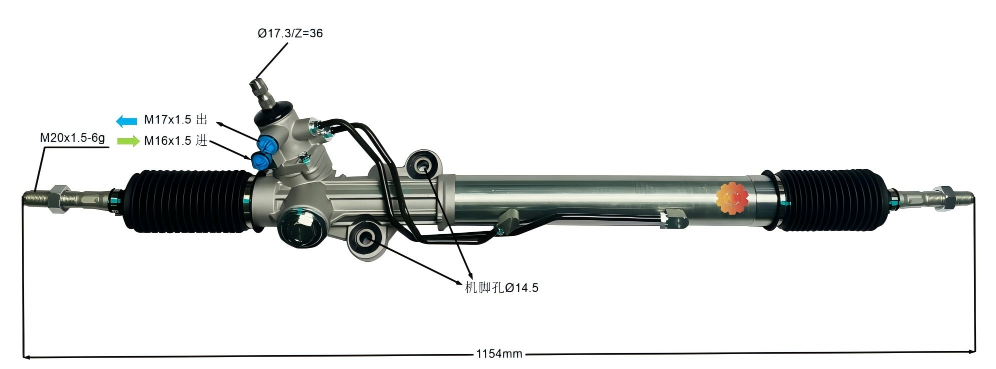 44250-60040 Автокөлік рульдік механизмі
