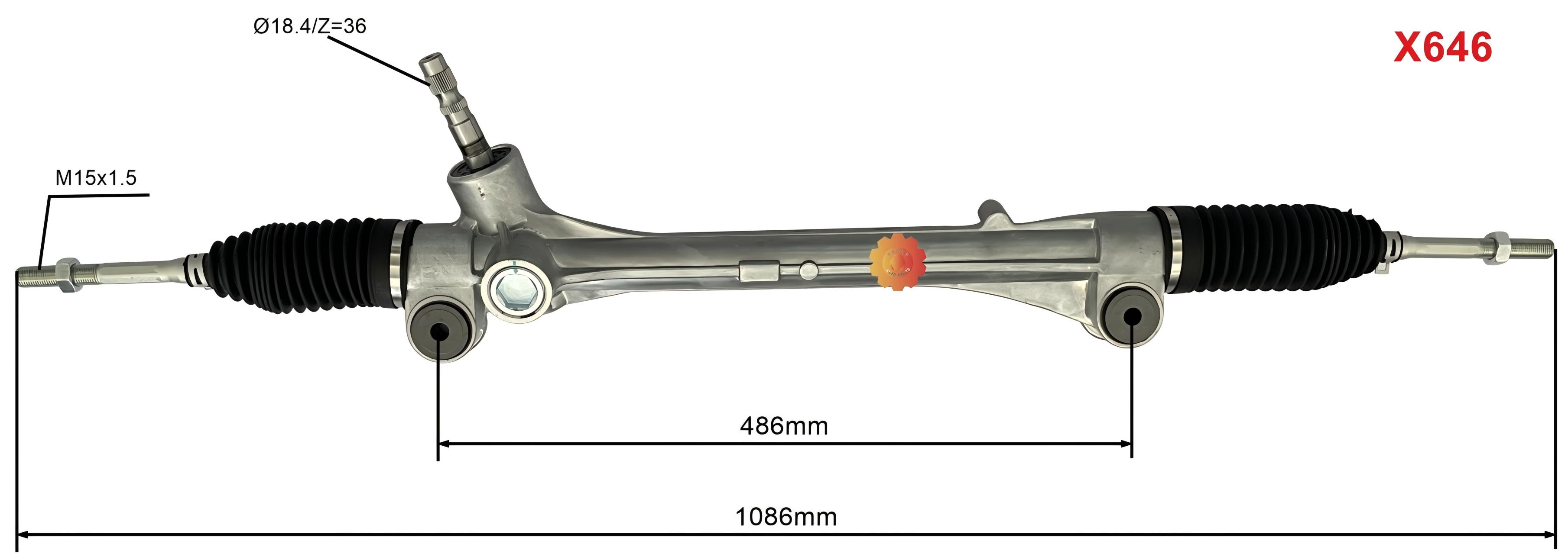 45510-06041 Автокөлік рульдік механизмі