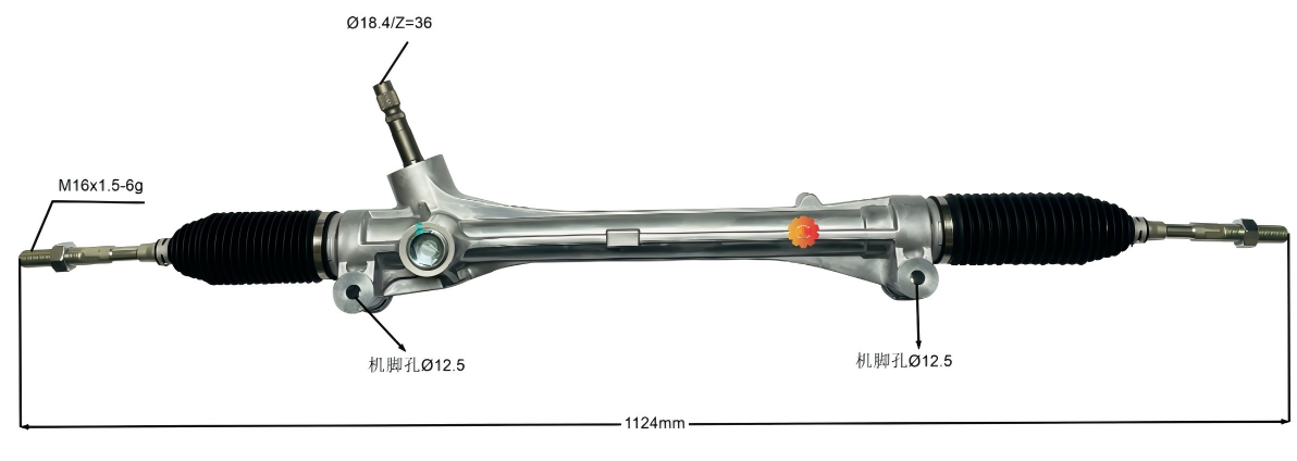 45510-48040 Автокөлік рульдік механизмі