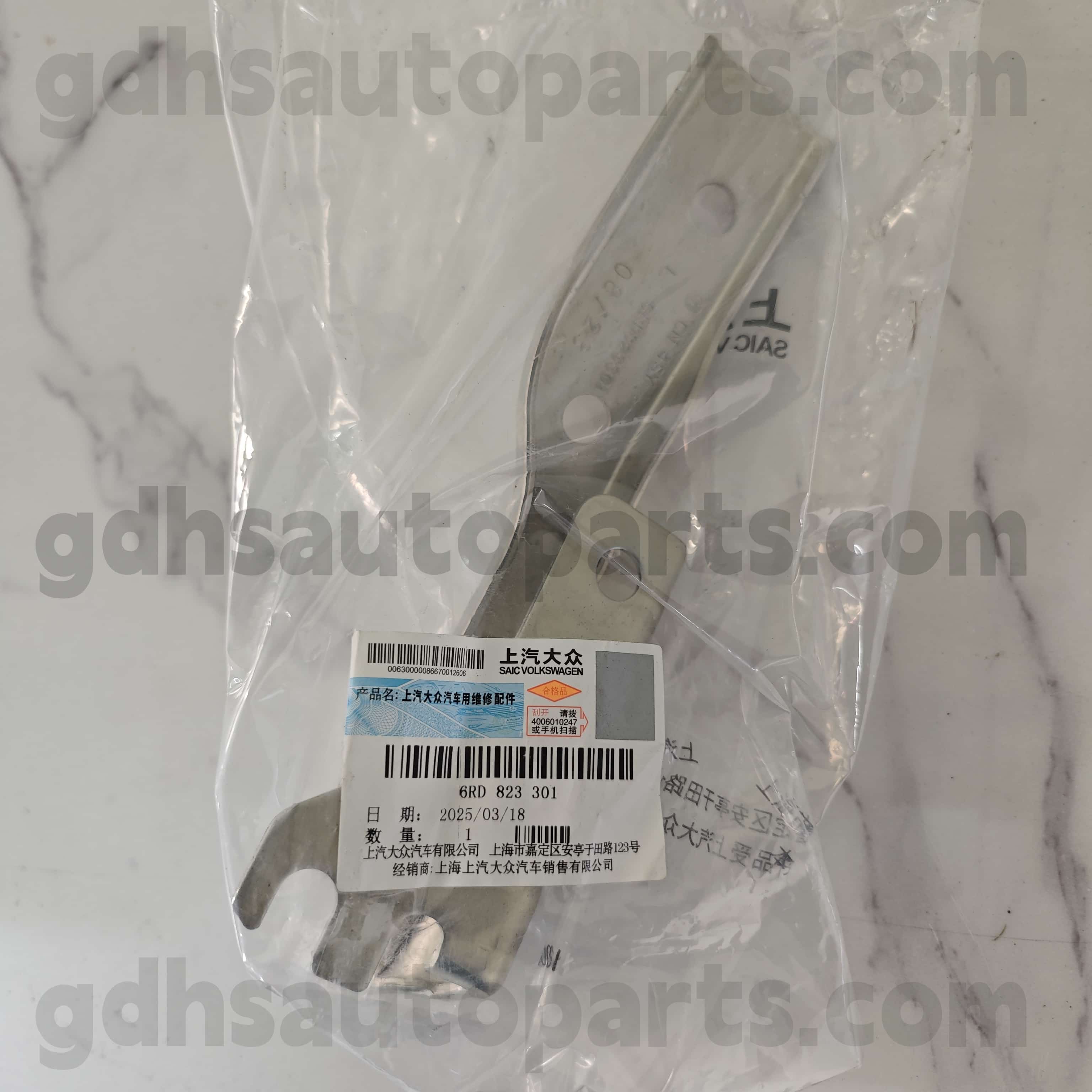 6RD 823 301 Volkswagen шынайы бөліктері Volkswagen Polo үшін сорғыш топсасы