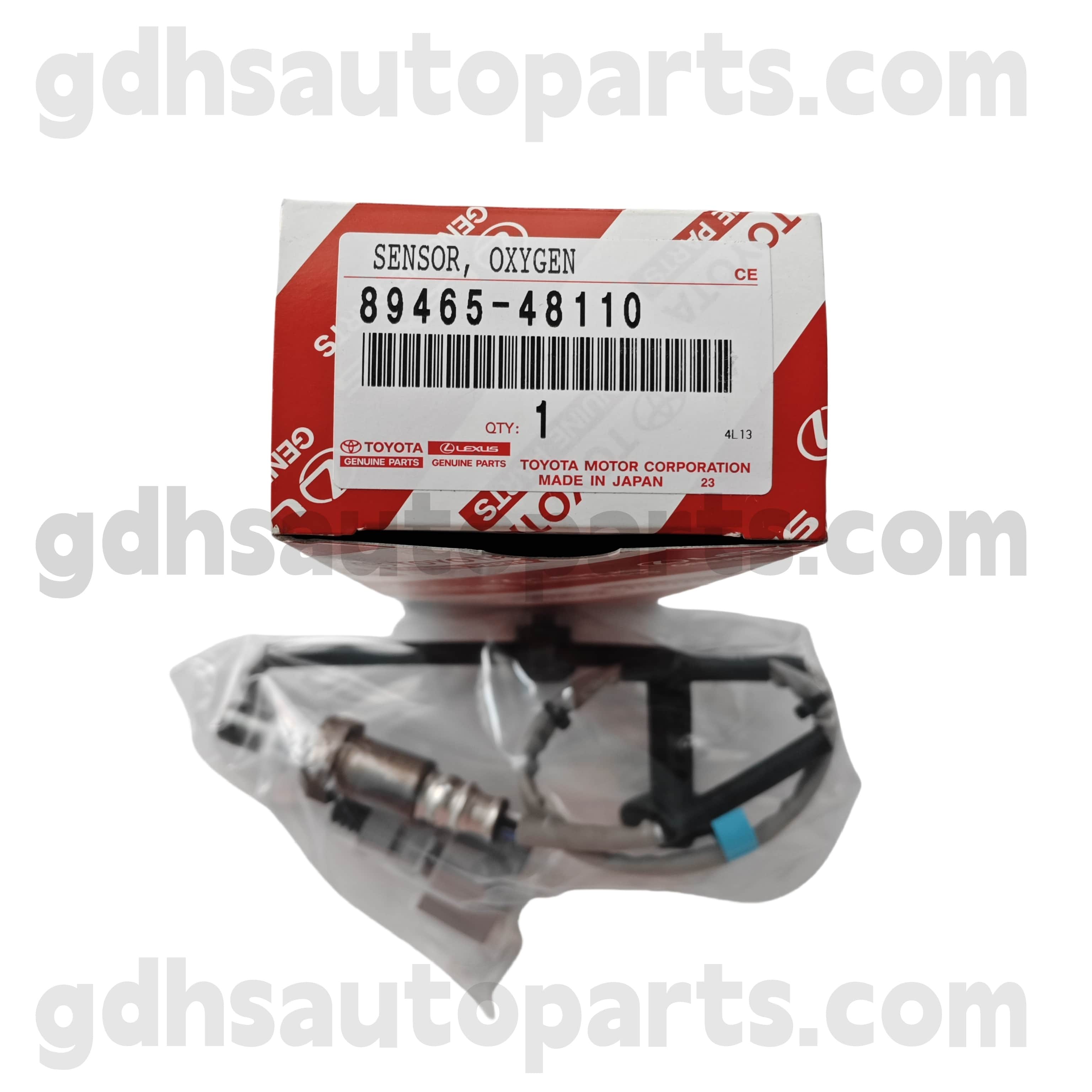 89465-48110 Toyota шынайы бөліктері Harrier, Harrier, Lexus Rx300 / 330/330/350 шасси үшін артқы оттегі сенсоры. GSU4 #