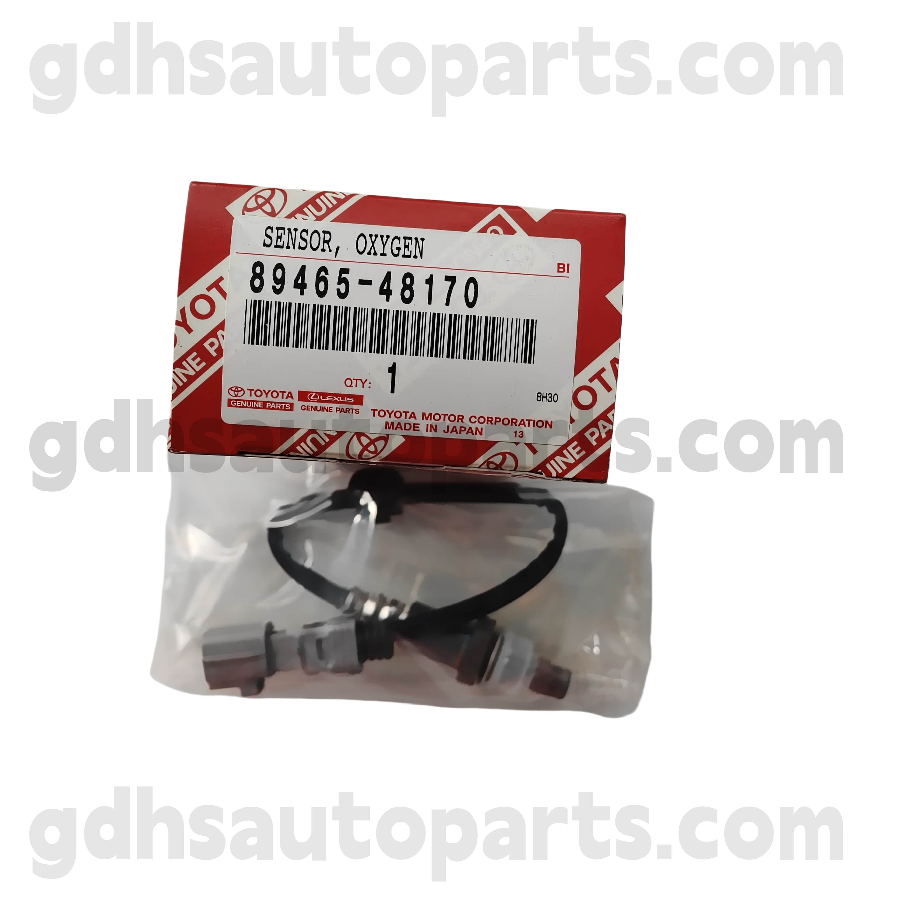89465-58130 Toyota шынайы бөліктері Альфорд / Веллфирге арналған артқы оттегі сенсоры / HV шасси жоқ. Ggh20..rhd