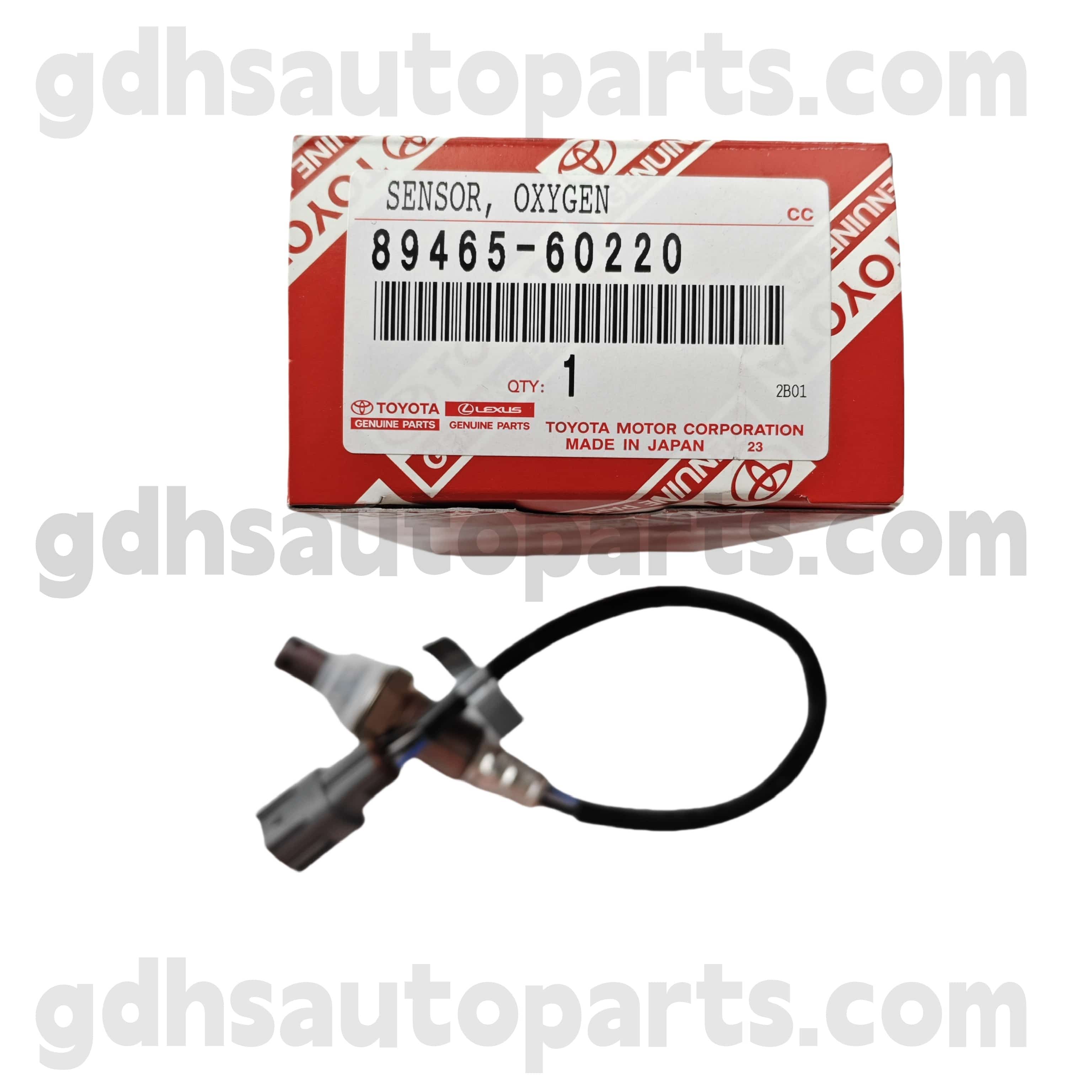 89465-60220 Toyota шынайы бөлшектері Land Cruiser Prado үшін оттегі сенсоры, 4Runner Chassis жоқ. GRJ12 # # .. ARL, GCC, ген