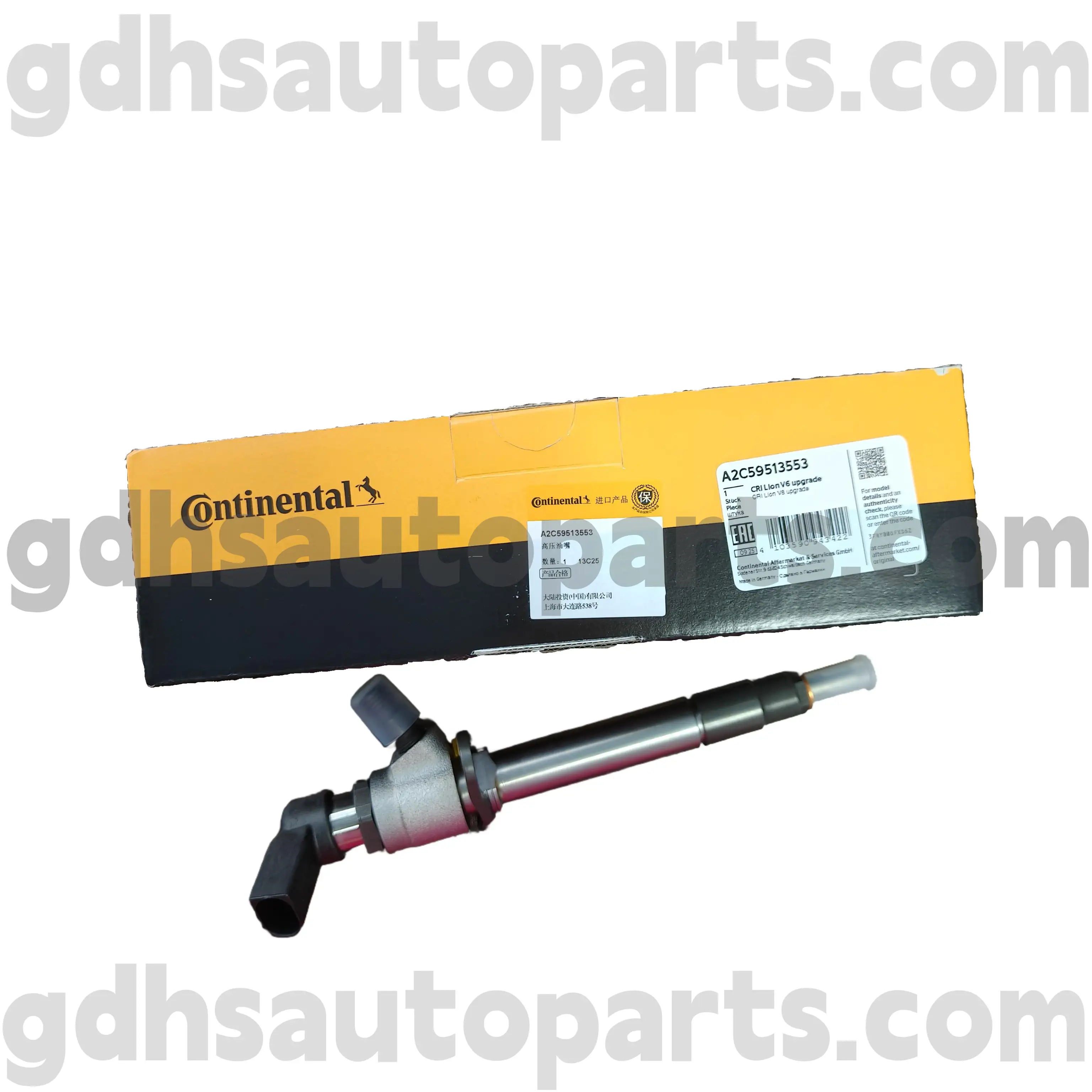 A2C59513553 Range Rover Sport үшін континентальды отын инжектор, Land Rover Discovery 4 OE жоқ. Lr006496