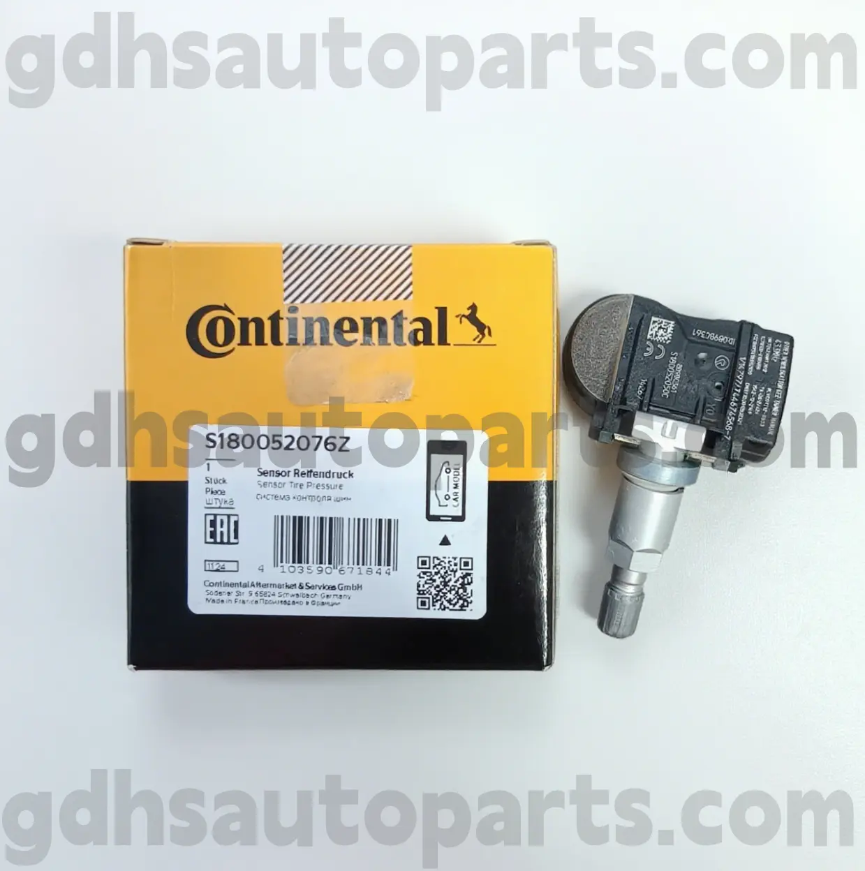 S180052076Z Континентальды шиналар қысымын бақылау Депозитор, Range Rover Sport, Range Rover Sport, Land Rover Discovery 4, Range Rover OE жоқ. Lr070840